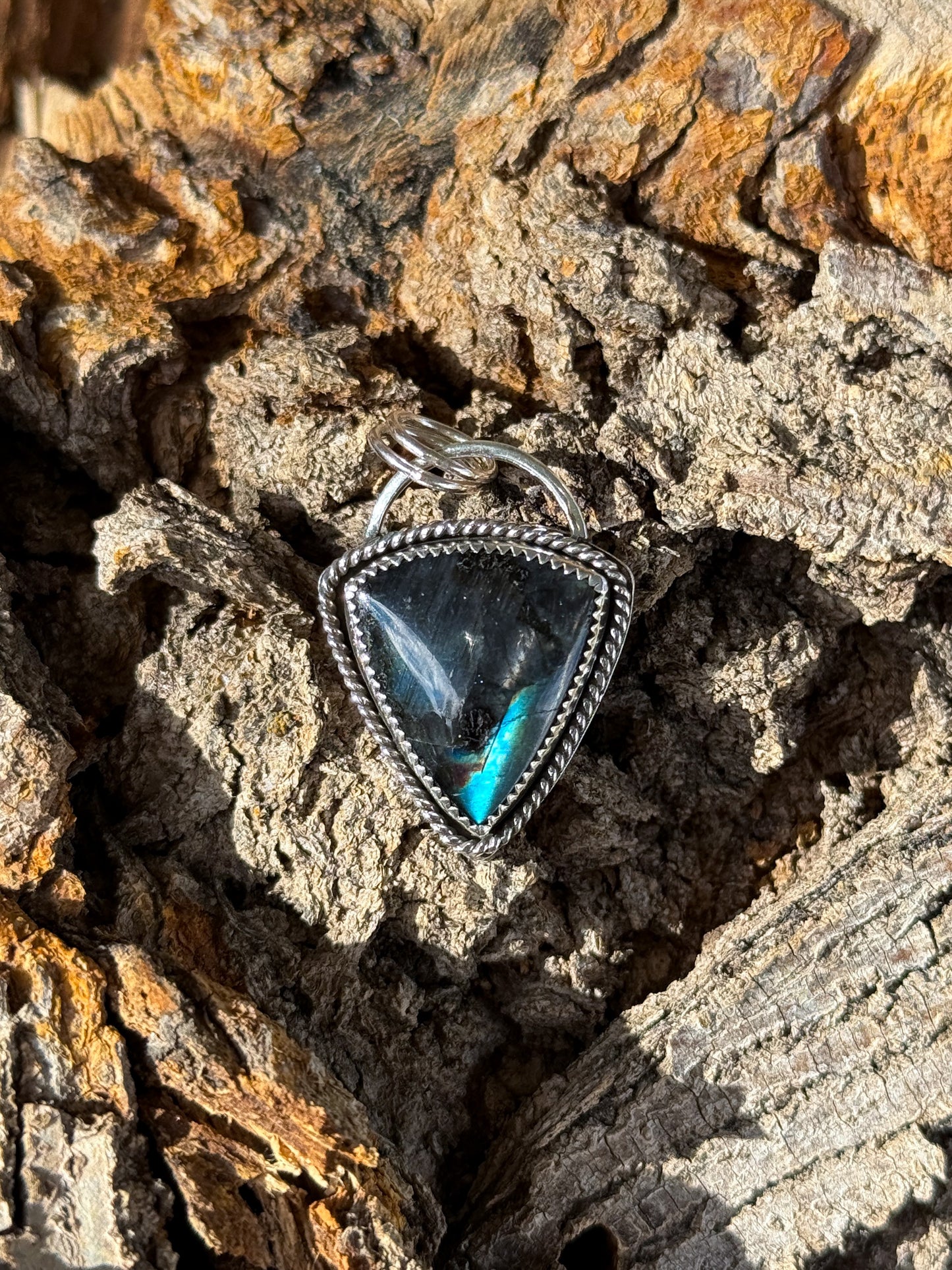 Larvikite Pendant