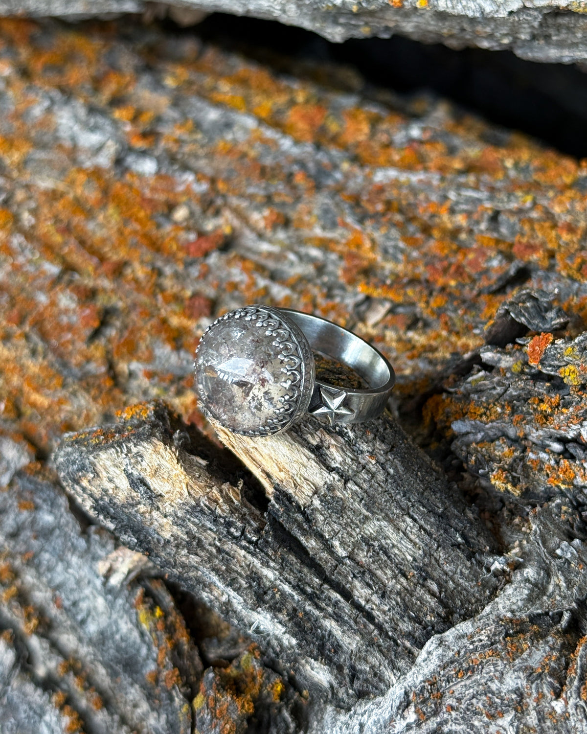 Garden Quartz Crown Ring