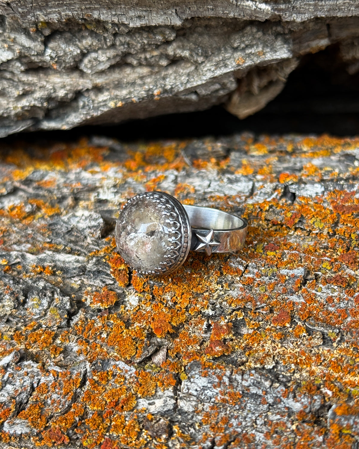 Garden Quartz Crown Ring