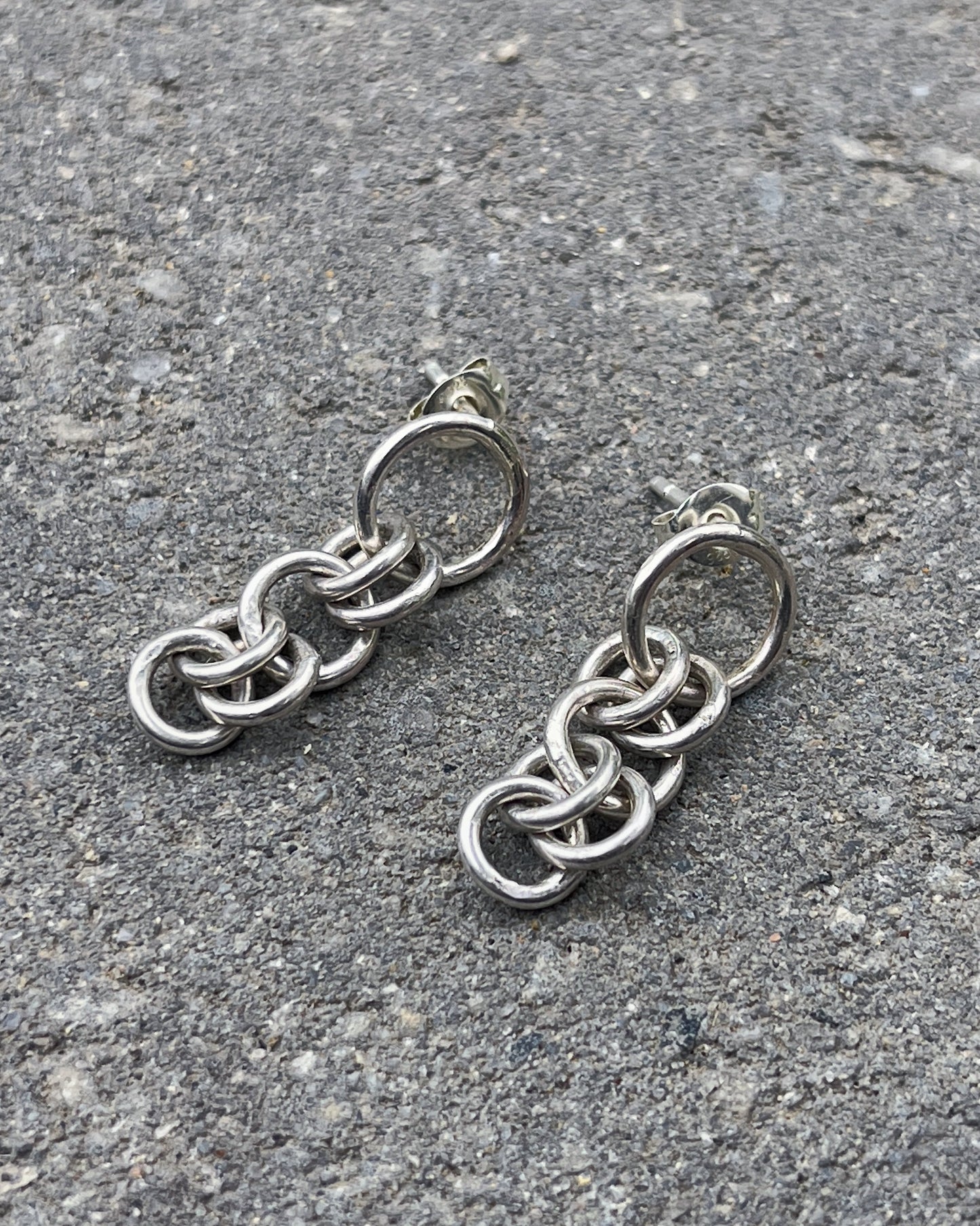 Hoop Chain Earrings