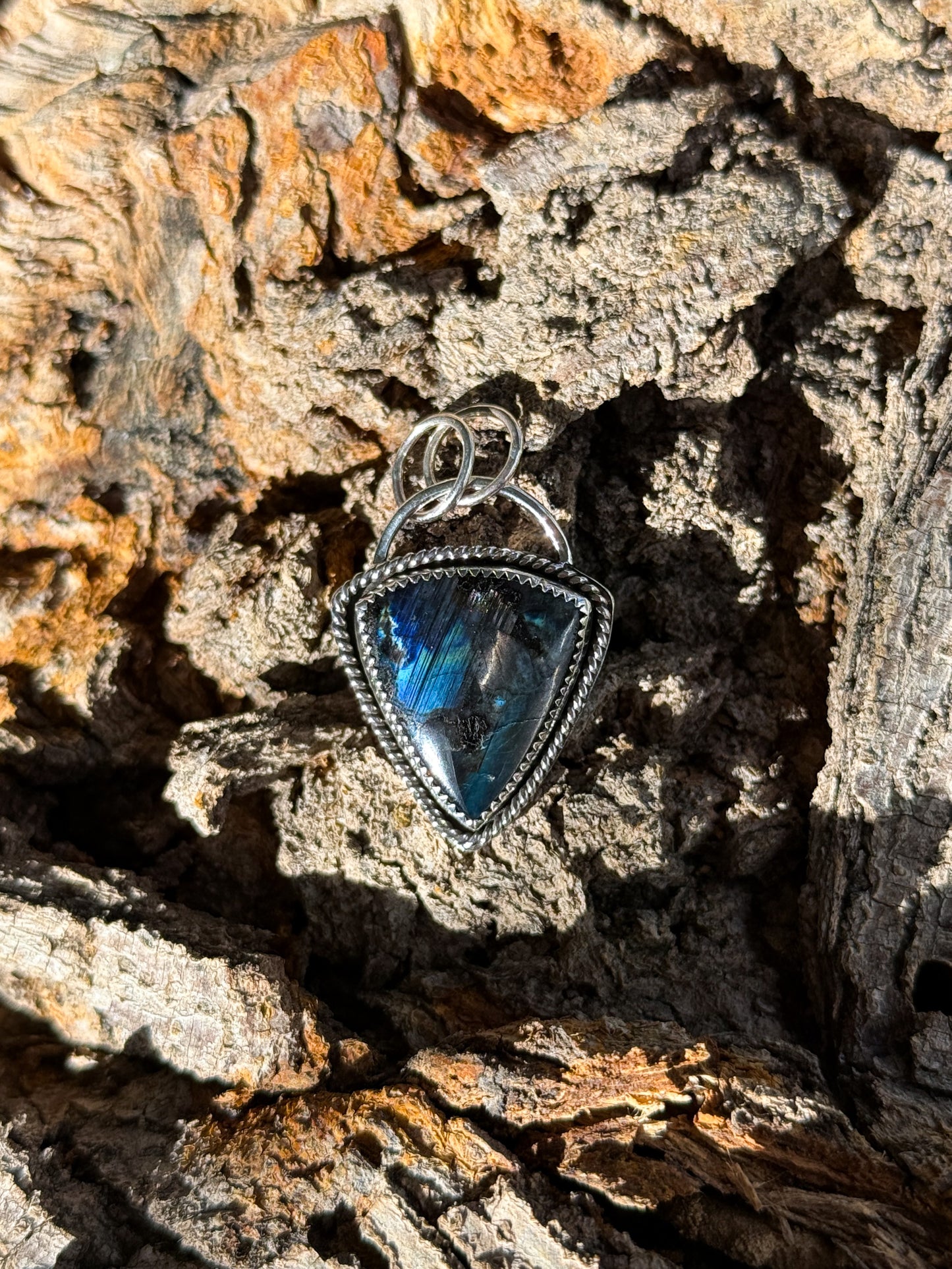 Larvikite Pendant