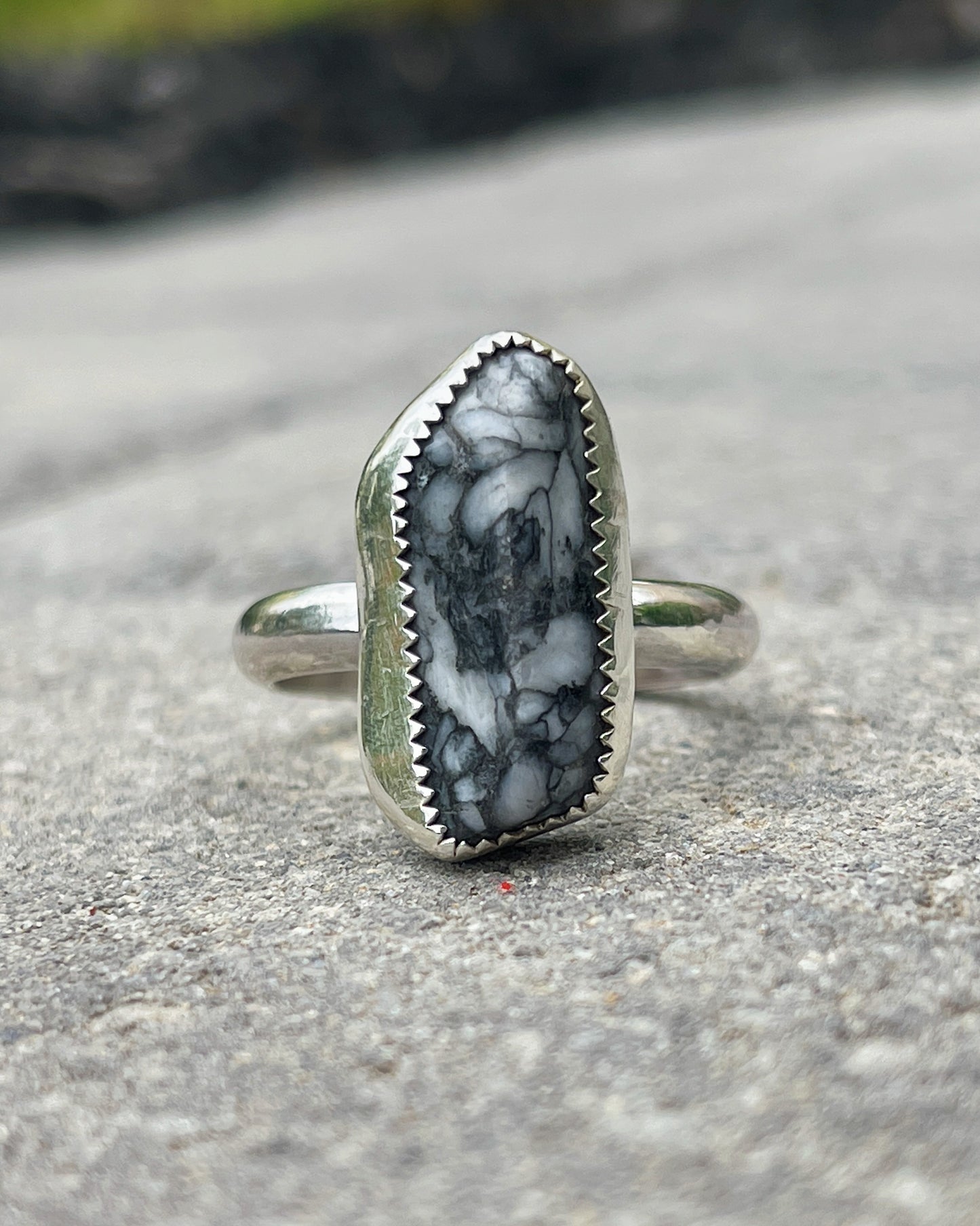 Pinolith Jasper Ring