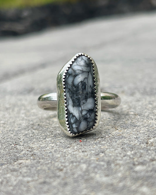 Pinolith Jasper Ring