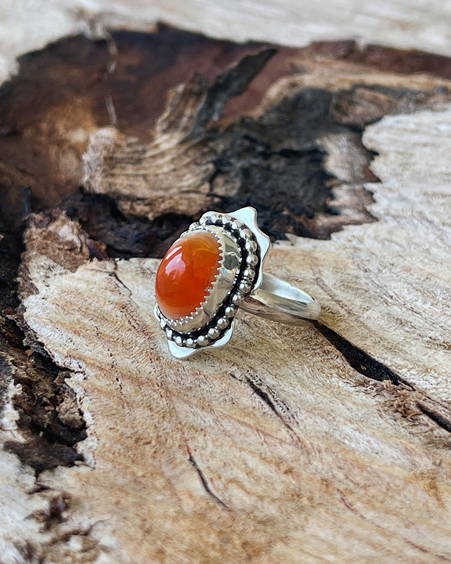 Fire Opal Ring