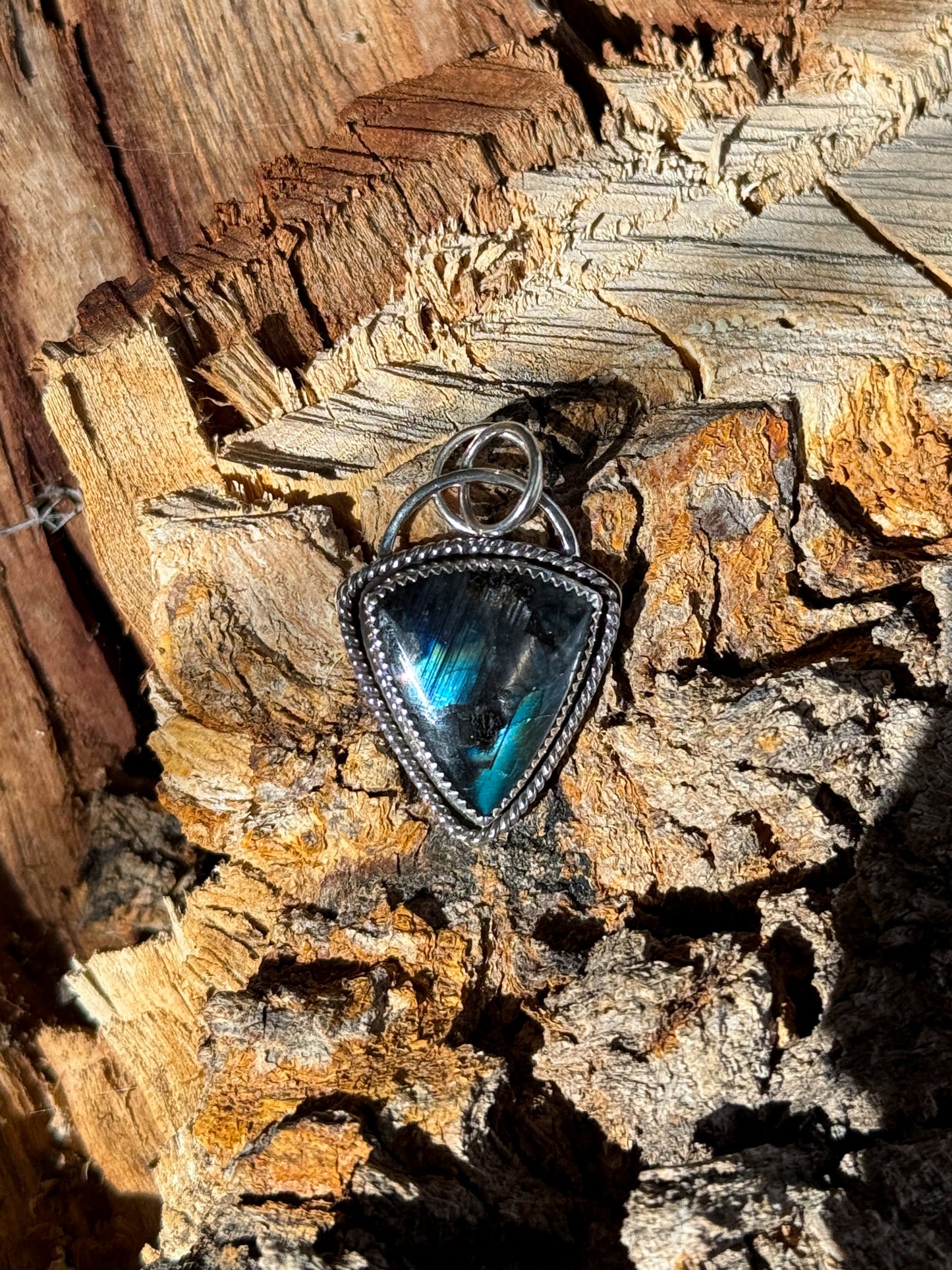 Larvikite Pendant